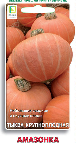 Тыква крупноплодная Амазонка (ЦВ) 10шт.
