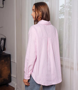 Рубашка #КТ608 (9), розовый - Dommod фото 3
