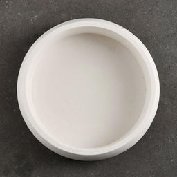 Кашпо - бонсайница для кактусов и суккулентов, 800 мл, 18×5.5 см, d=15 см, керамика, белое