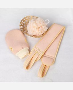 Набор мочалок, 3 предмета в пакете с завязками 9046504 - Yiwu youda import & export co фото 6