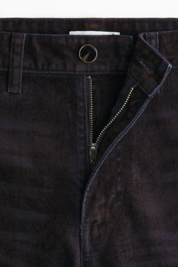 Straight High Jeans con acabado afelpado - H&m фото 4
