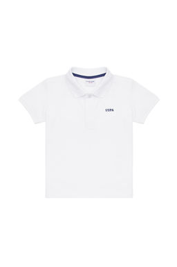 Белая базовая футболка-поло для мальчика Неожиданная скидка в корзине - U.s. polo assn фото 8