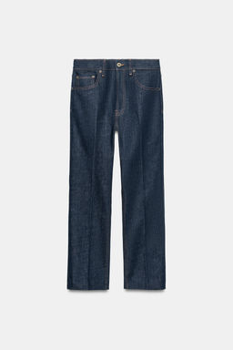 JEANS ZW COLLECTION BOOTCUT TIRO MEDIO / Azul medio - Zara фото 7