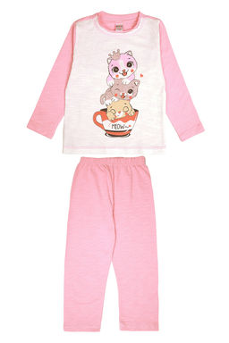 OP1083D.С1 Пижама для девочки - Almond фото 5