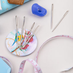 Иглы для шитья ручные Gamma N-261 гобеленовые №14 25 шт. в конверте острые  фото 5