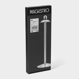 Подставка для кухонных принадлежностей Magistro, 45×15.5 см, Luxe, нержавеющая сталь, серебристая