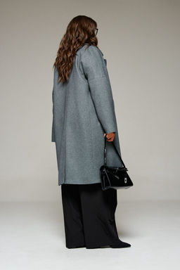 Пальто Beautiful Free 7024-Р графитовый