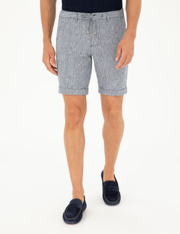 A__k Lacivert Slim Fit Dokuma _ort - Pierre cardin фото 2