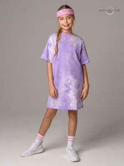 Платье Teen тайдай лаванда - Sovalina фото 17
