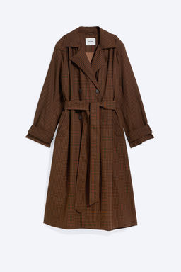 Gabardina oversize