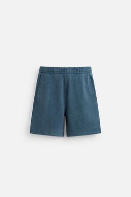 RELAXED FIT JOGGER BERMUDA SHORTS - Zara фото 27