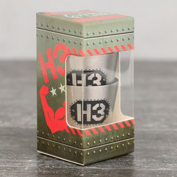 Набор стопок НЗ, 3 шт - Командор фото 4