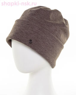 020 Б LP медальон трикотаж К1 Шапка женская (59)
