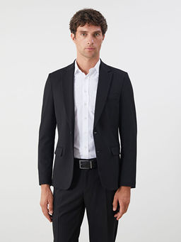 Dar Kal?p Erkek Blazer Ceket