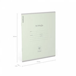 Цена за 280 шт. Тетрадь школьная ученическая ErichKrause Классика Pastel ассорти, 12 листов, косая линейка (в плёнке по 10 шт.) фото 21