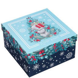 Набор коробок 5 в 1 С Новым Годом!, 14 ? 14 ? 8.5 - 22 ? 22 ? 12.5 см