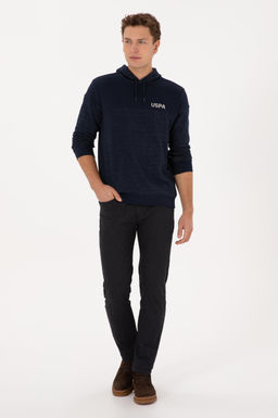 Erkek Lacivert Sweatshirt