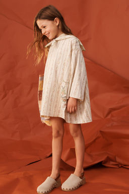 VESTIDO CON PA?OLETA FLORES LIMITED EDITION / Multicolor - Zara фото 3