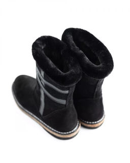 Сапожки женские замшевые Галина войлочная подошва
