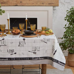 Скатерть Этель Homemade 149х110см, 100% хлопок, саржа 190 г/м2