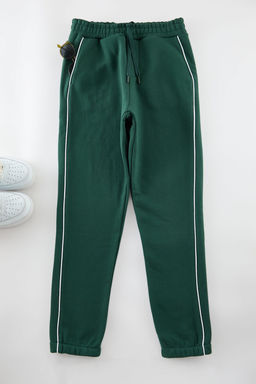 TRENDYOL MAN Siyah Regular/Normal Kesim Biyeli Kal?n Esofman Alt? TMNAW25EA00001 - Trendyolmilla фото 6
