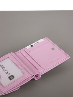 LACCOMA кошелек LA-2076-фиолетовый натуральная кожа  фото 6