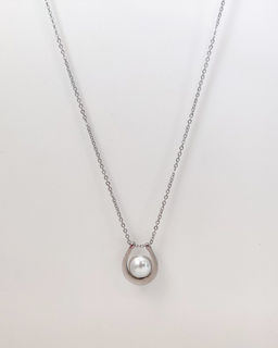 Кулон из стали на цепочке