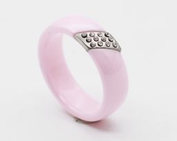 Кольцо с керамикой