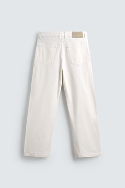 JEANS RELAXED FIT / Blanco - Zara фото 8