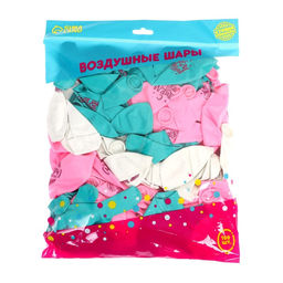 Воздушные шары латексные 12" «Счастья», 100 шт.