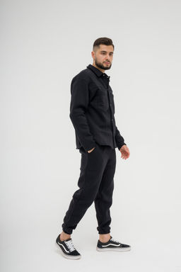 Утепленный костюм на кнопках футер 3-нитка начес - Knitka wear фото 10