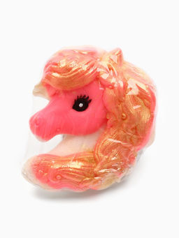 Цена за 2 шт. Новогоднее мыло ручной работы глицериновое «Символ года» розовое золото, 50 г