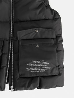 ACOOLA / Жилет (утепленный) детский для мальчиков Doppio черный  фото 4