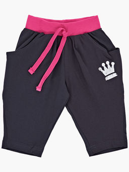 Бриджи с принтом UD 0782 т.синий - Mini maxi фото 8