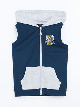 Kap??onlu Erkek ?ocuk Yelek