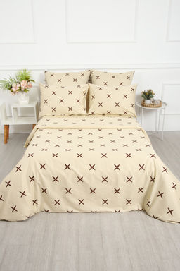 Простыня на резинке сатин Искушение-компаньон