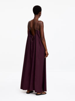 Vestido de playa de algod?n y lyocell