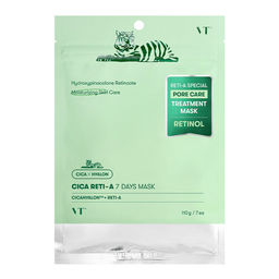 Набор масок для сужения пор с ретинолом - Cica Reti-A 7 Days Mask, 7 шт*110 г - Vt cosmetics фото 2