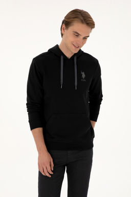 Erkek Siyah Basic Sweatshirt Sepette S_rpriz _ndirim - U.s. polo assn фото 10