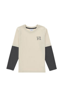 Базовая футболка Stone для мальчиков Неожиданная скидка в корзине - U.s. polo assn фото 4