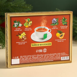 Чай подарочный Счастья в дом, 54 г (30 пакетиков ? 1.8 г). - Фабрика счастья фото 5