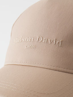 Бейсболка MAISON DAVID Артикул 3695154, бежевый