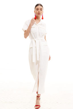 Платье 1996.1 (Лен - 100%) - Elletto фото 15