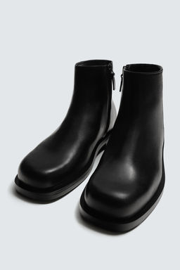 LEATHER BOOTS - Zara фото 15