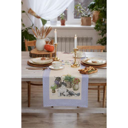 Дорожка Этель Уютные коты 40*146 см  фото 3