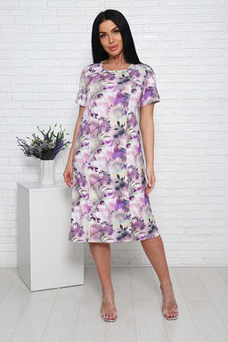 Платье вискоза (00992, сиреневый) - Плиона фото 5