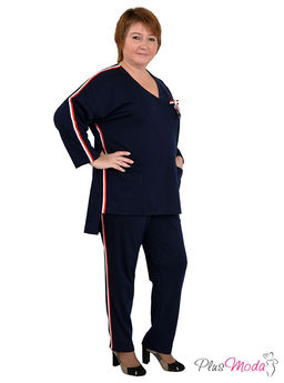 Туника Модель №376 размеры 44-80 - Plusmoda фото 4