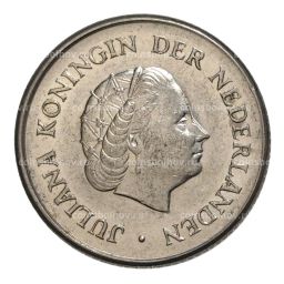 25 центов 1968 года Нидерланды