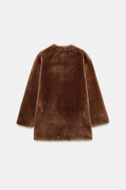 100% REVERSIBLE LEATHER COAT - Zara фото 8