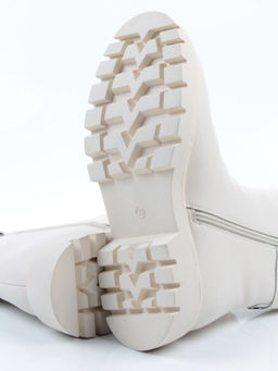 04-PAT17-2Z MILK Ботинки зимние женские (натуральная кожа, 100% шерсть)